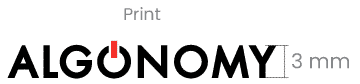 Algonomy Logo Print