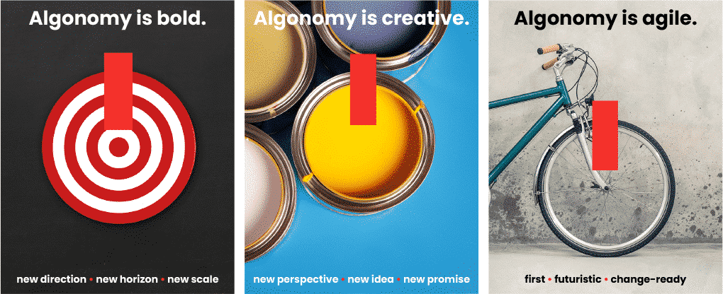 Algonomy is Bold, Creative and Agile