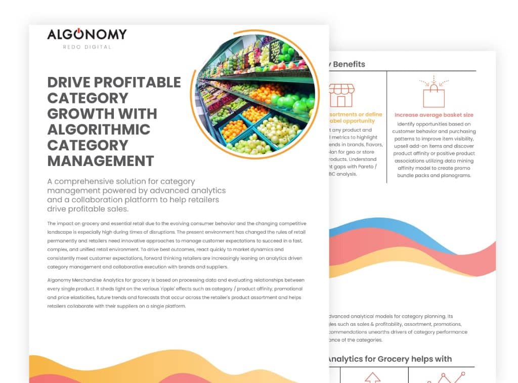 Drive profitable category growth with algorithmic category management.