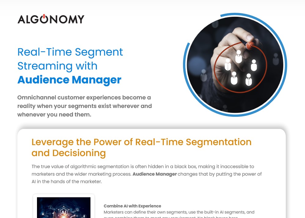 Real-Time Segment Streaming with Audience Manager