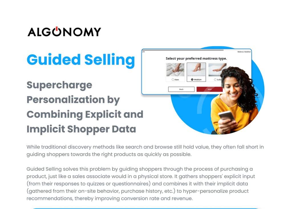 Supercharge Personalization by Combining Explicit and Implicit Shopper Data