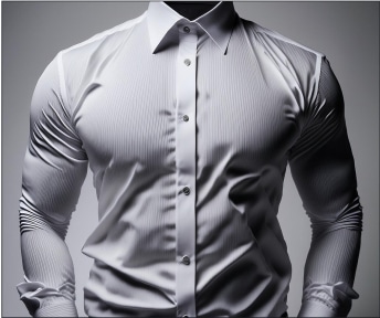 Black thin lined grey formal