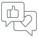 Social media engagement as social proof signal